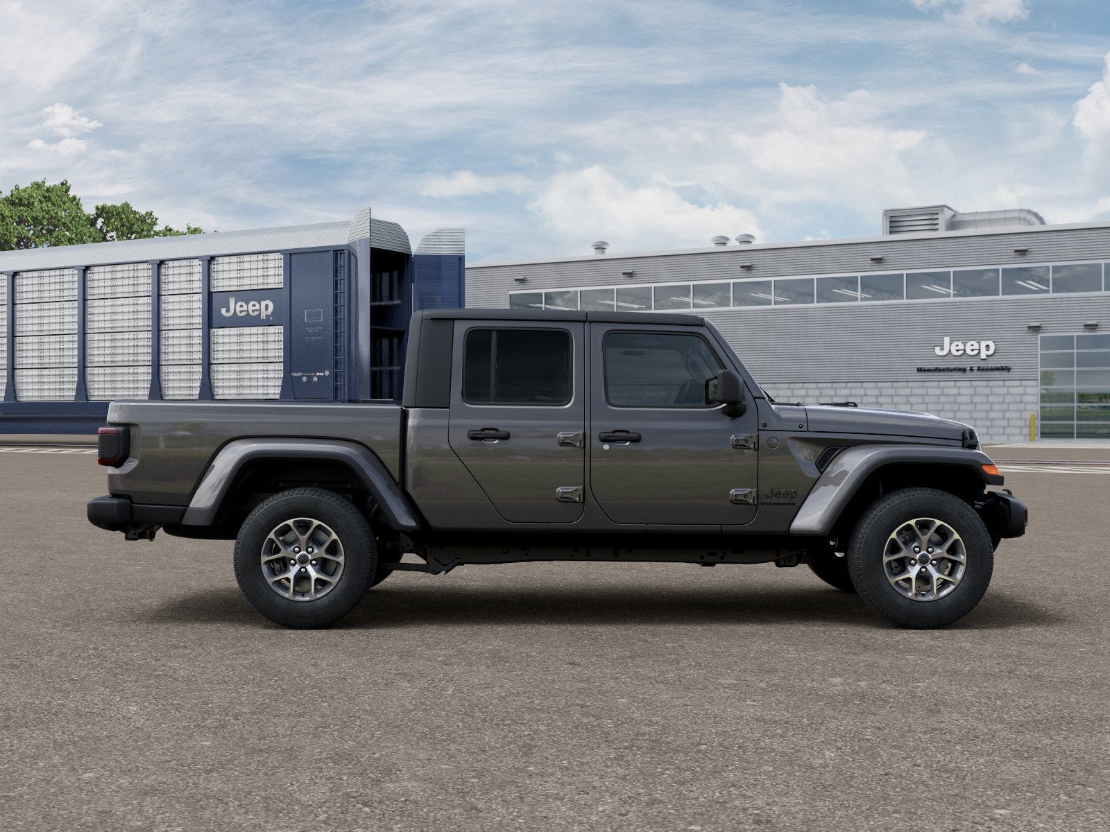 New 2026 Granite Crystal Metallic Clearcoat Jeep Sport S image 21