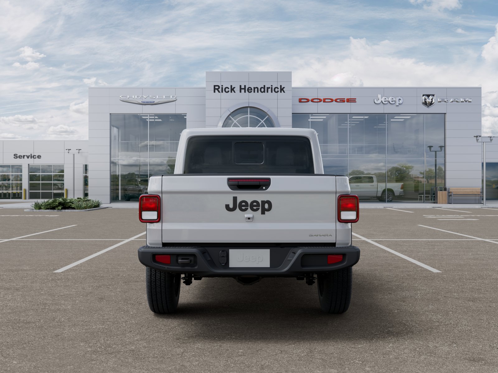 New 2026 Bright White Clear-Coat Exterior Paint Jeep Sahara image 41
