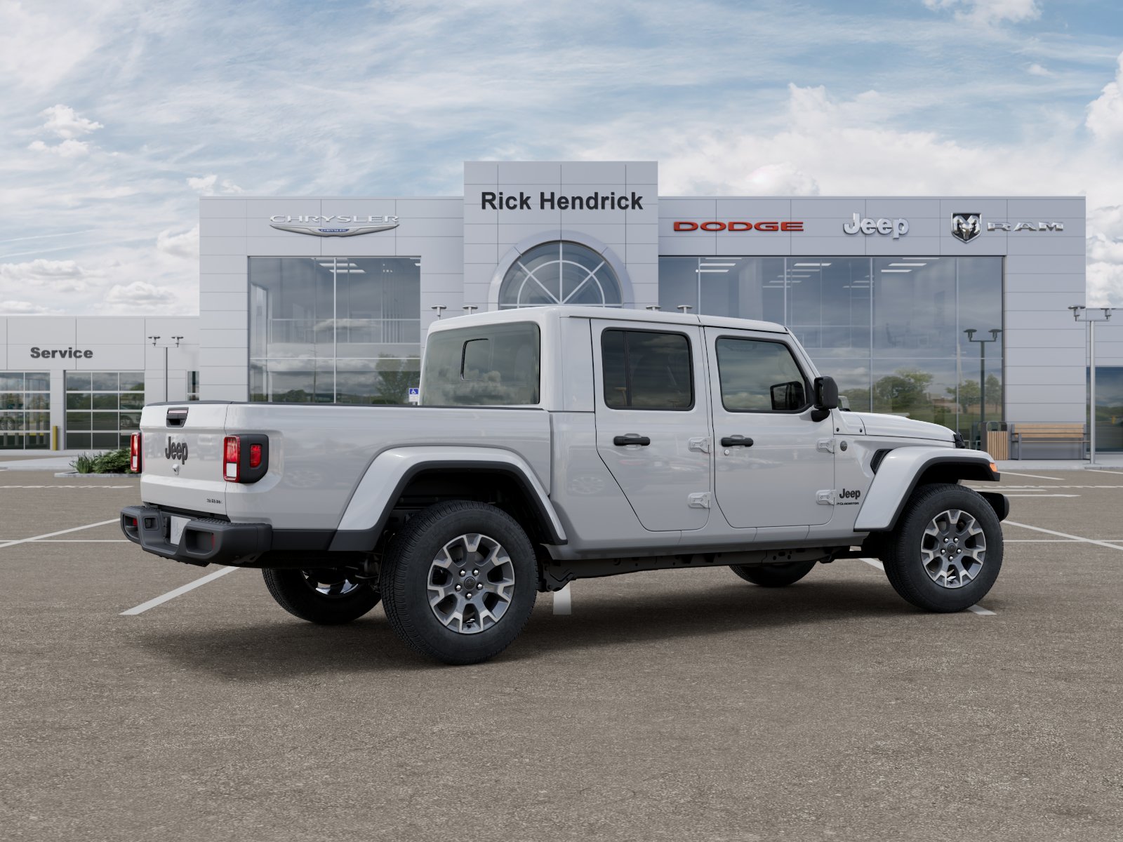 New 2026 Bright White Clear-Coat Exterior Paint Jeep Sahara image 39