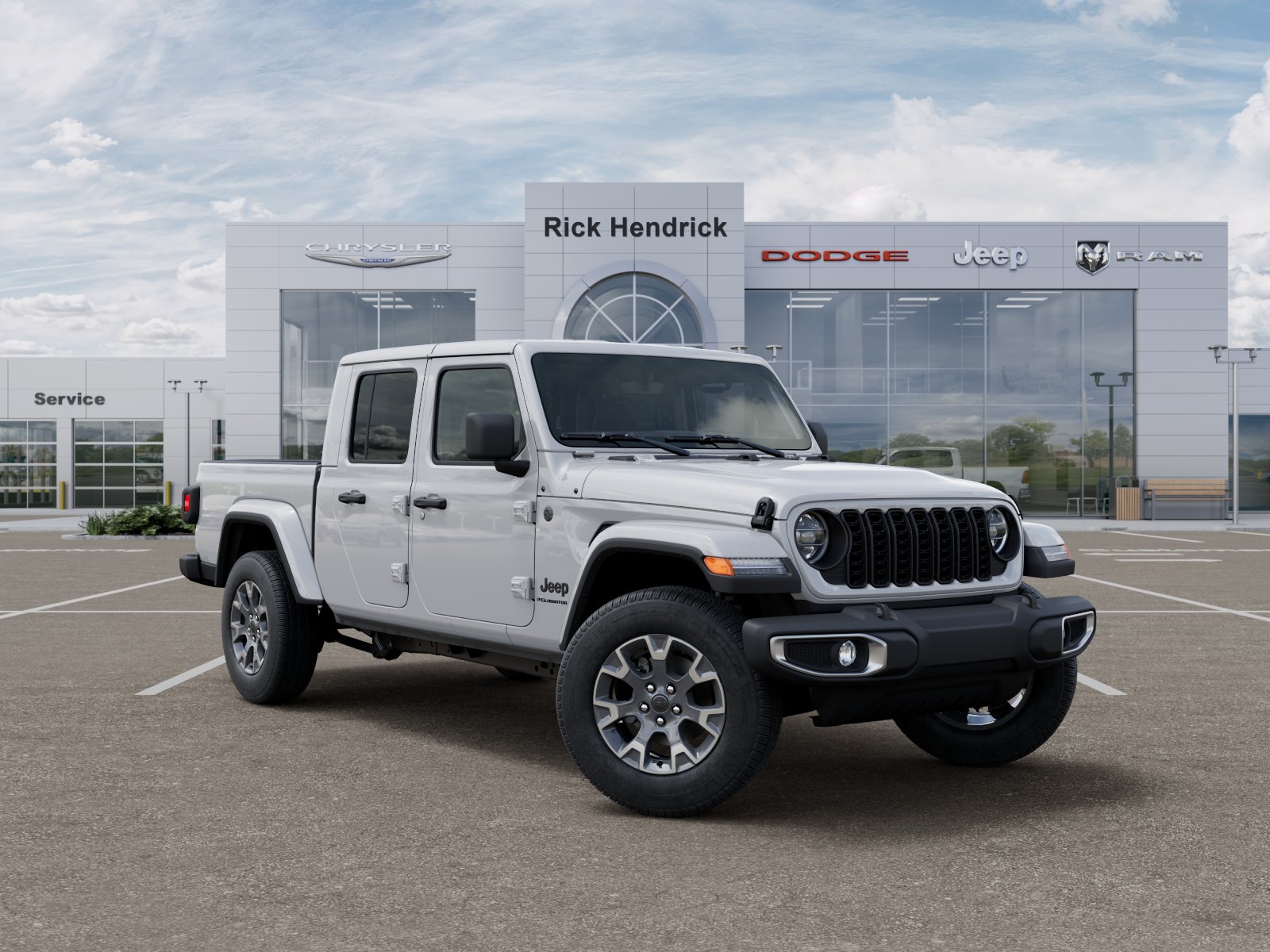 New 2026 Bright White Clear-Coat Exterior Paint Jeep Sahara image 35