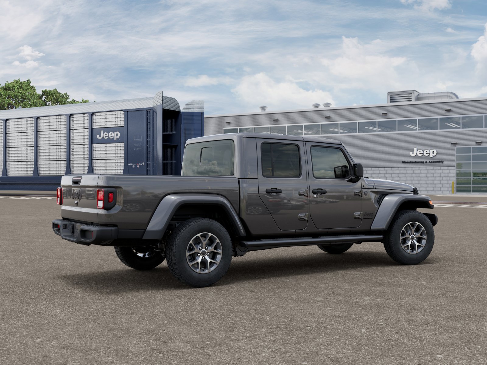 New 2026 Granite Crystal Metallic Clear-Coat Exterior Paint Jeep Sport S image 4