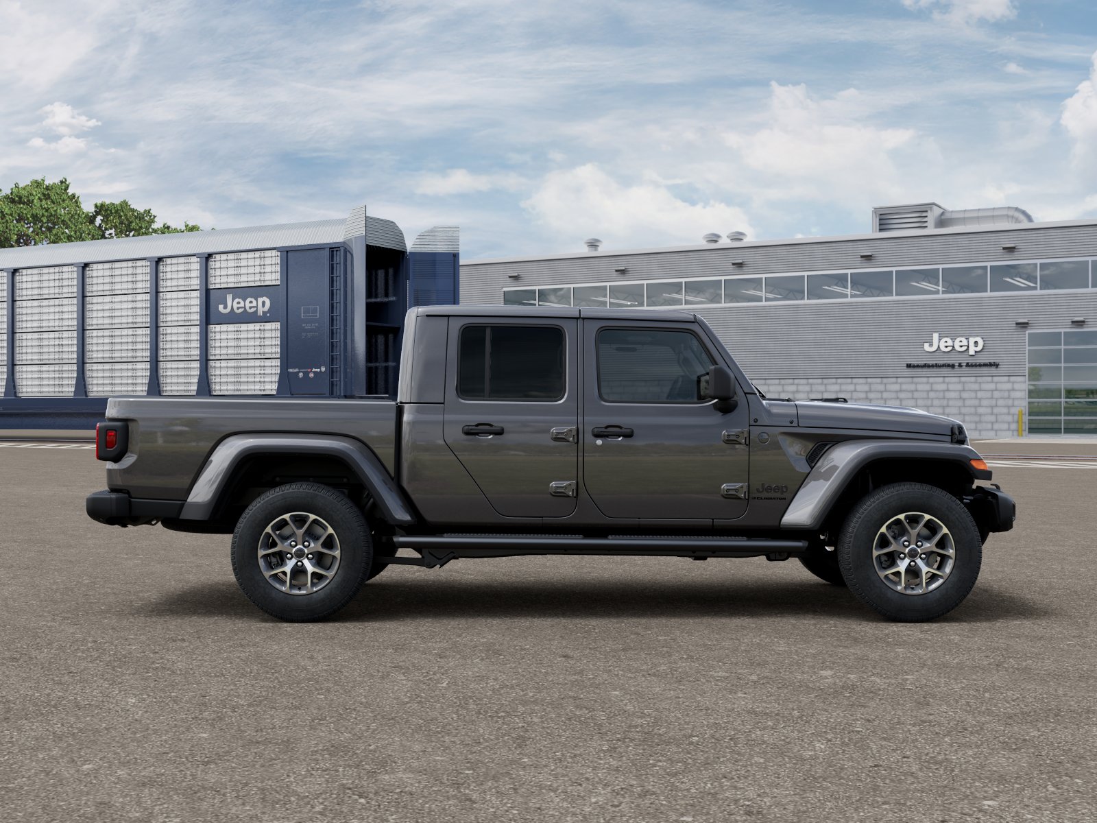 New 2026 Granite Crystal Metallic Clear-Coat Exterior Paint Jeep Sport S image 21