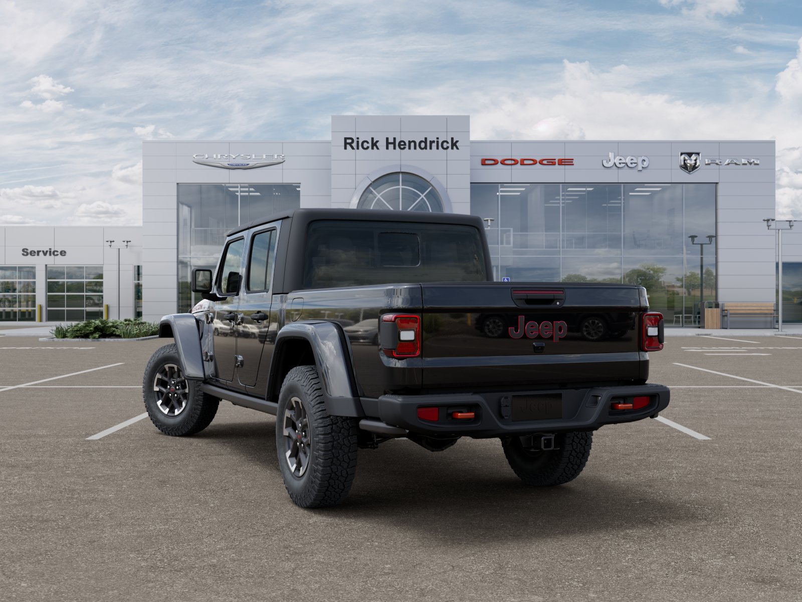 New 2026 Black Clear-Coat Exterior Paint Jeep Rubicon image 38