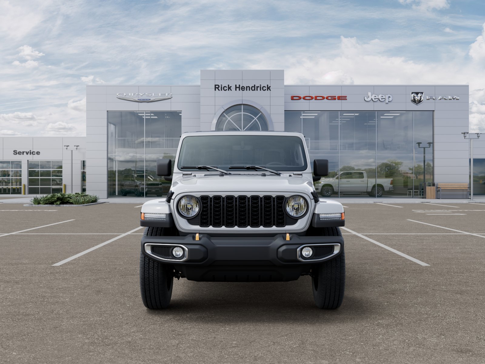 New 2026 Bright White Clear-Coat Exterior Paint Jeep 85th Anniversary Edition image 46