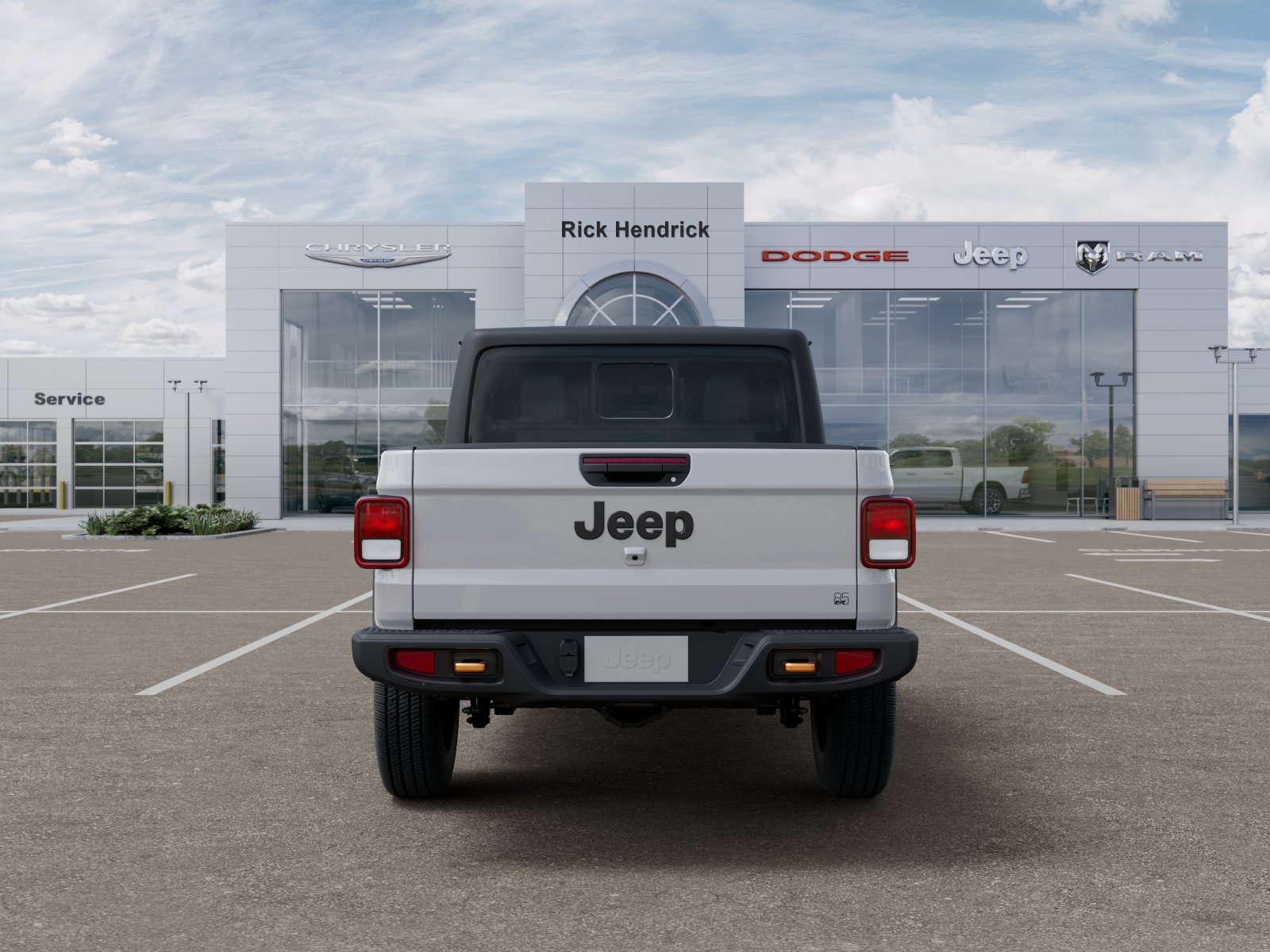 New 2026 Bright White Clear-Coat Exterior Paint Jeep 85th Anniversary Edition image 47