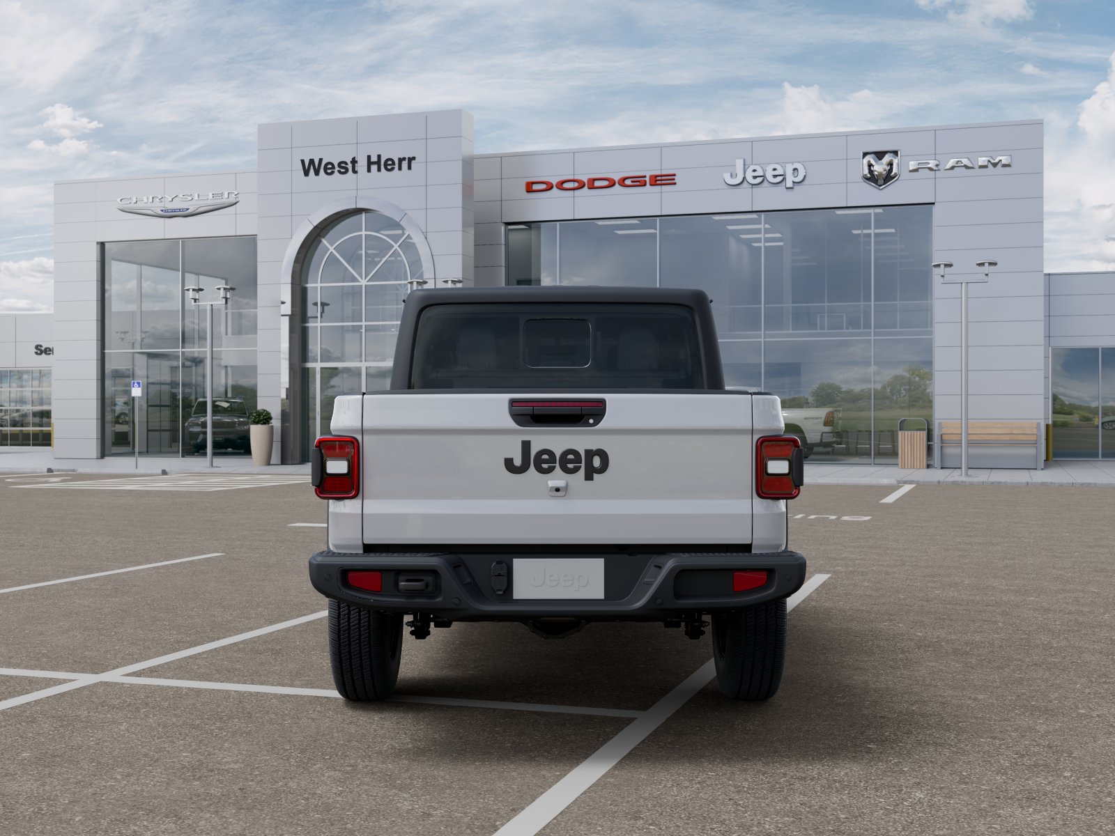 New 2026 Bright White Clear-Coat Exterior Paint Jeep Sport S image 32