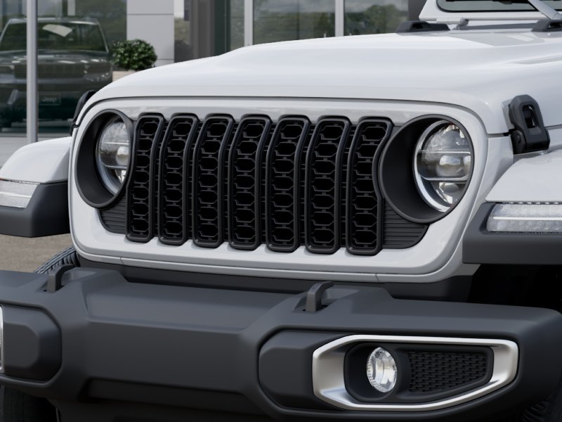 New 2026 Bright White Clear-Coat Exterior Paint Jeep Sport S image 36