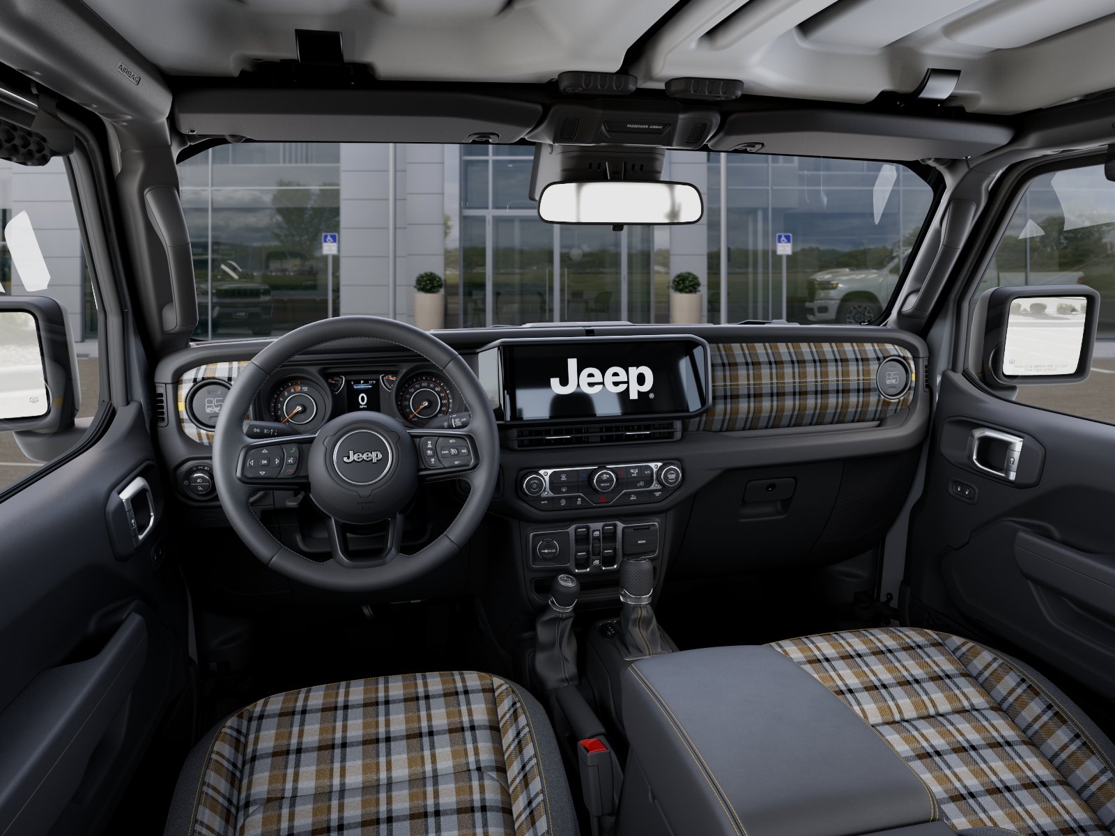 New 2026 Bright White Clear-Coat Exterior Paint Jeep 85th Anniversary Edition image 41