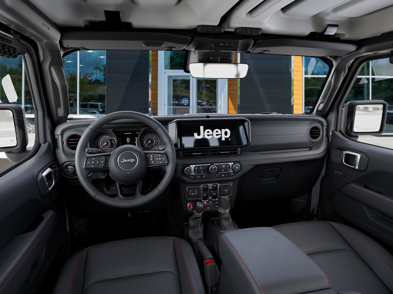 New 2026 Bright White Clearcoat Jeep Rubicon X image 40