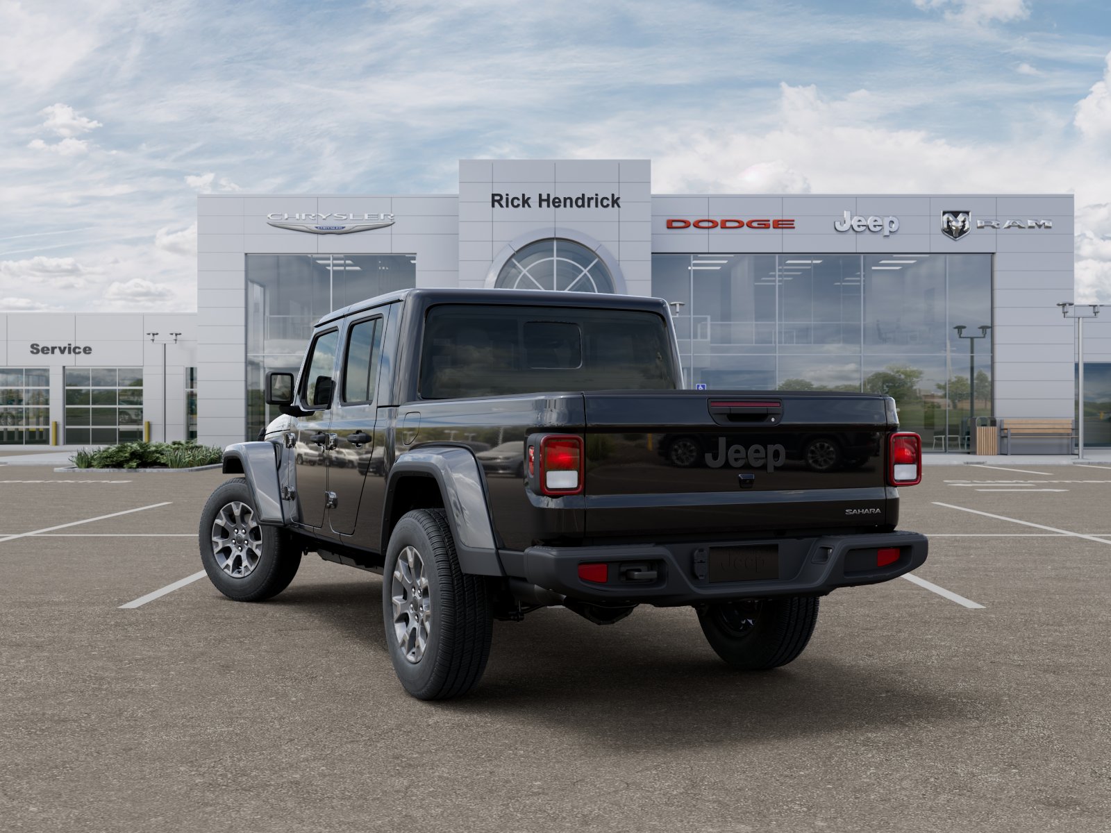 New 2026 Black Clear-Coat Exterior Paint Jeep Sahara image 41
