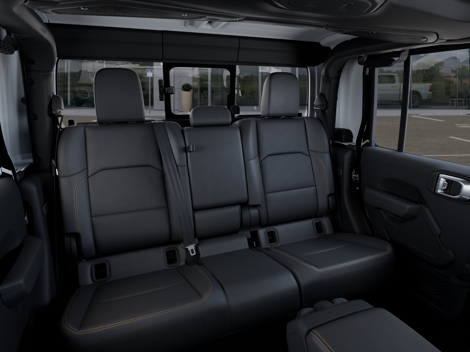 New 2026 Black Clear-Coat Exterior Paint Jeep Sahara image 52