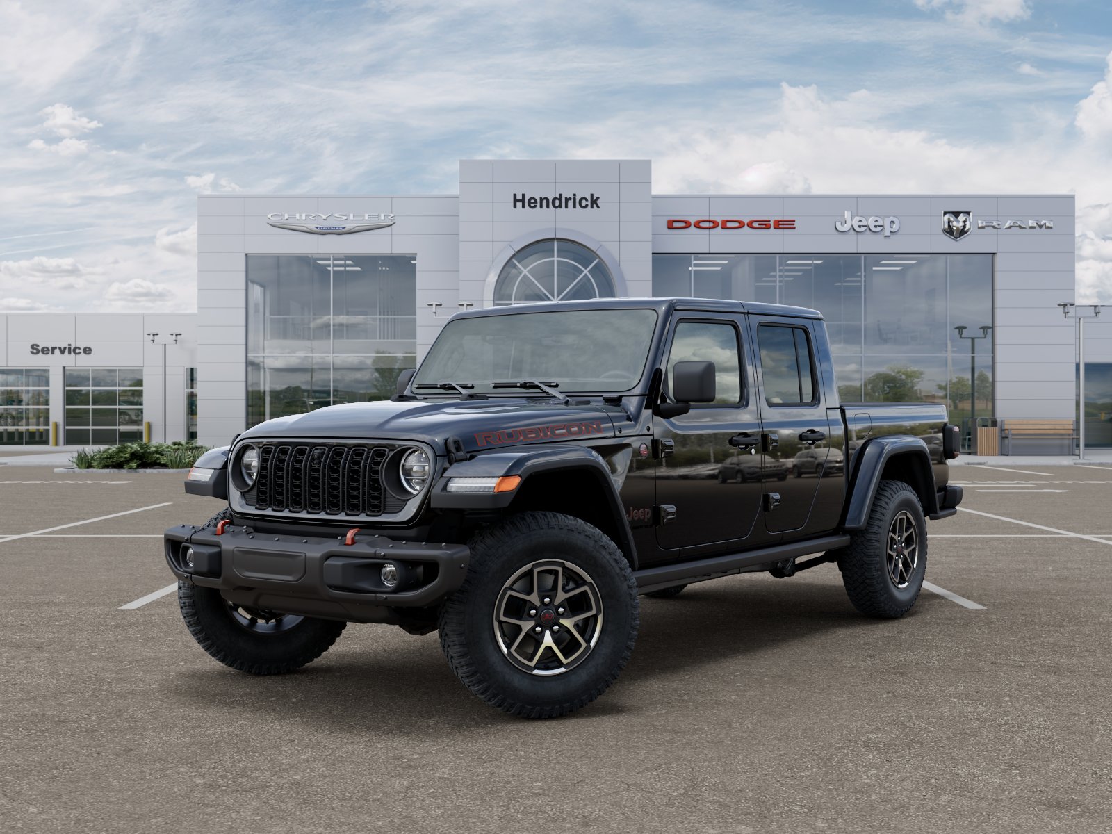 New 2026 Black Clear-Coat Exterior Paint Jeep Rubicon X image 38
