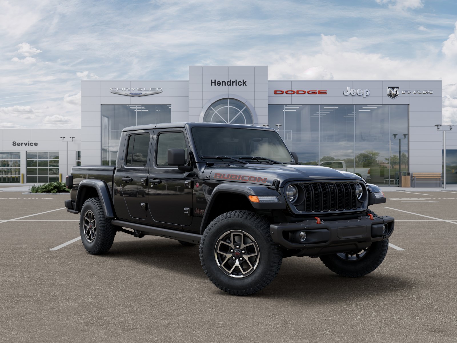New 2026 Black Clear-Coat Exterior Paint Jeep Rubicon X image 37