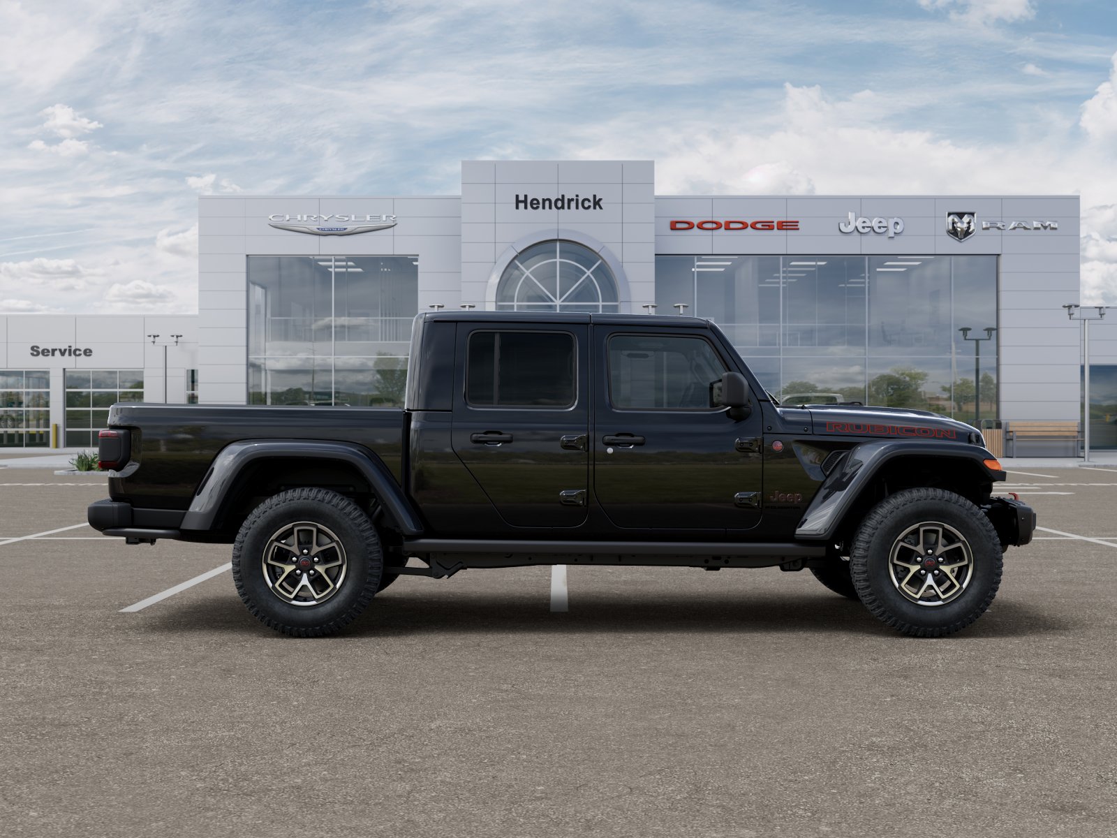 New 2026 Black Clear-Coat Exterior Paint Jeep Rubicon X image 57
