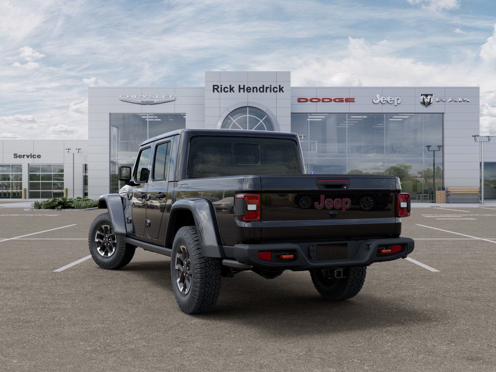 New 2026 Black Clearcoat Jeep Rubicon X image 4