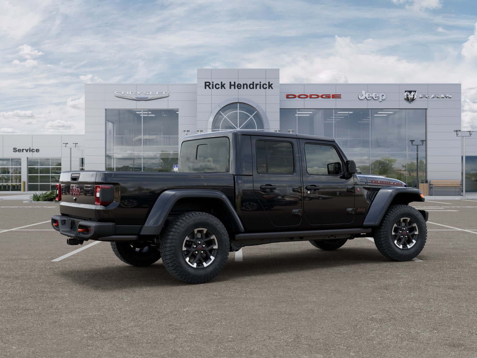New 2026 Black Clearcoat Jeep Rubicon X image 5