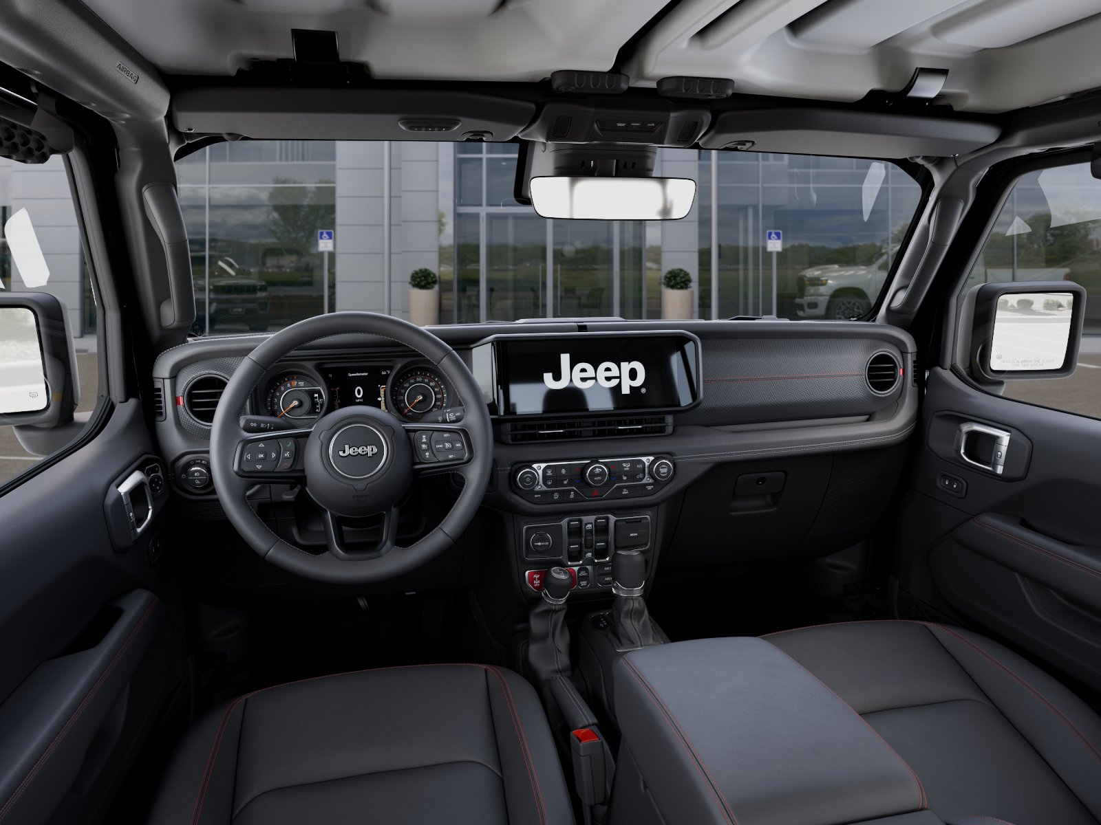 New 2026 Black Clearcoat Jeep Rubicon X image 14