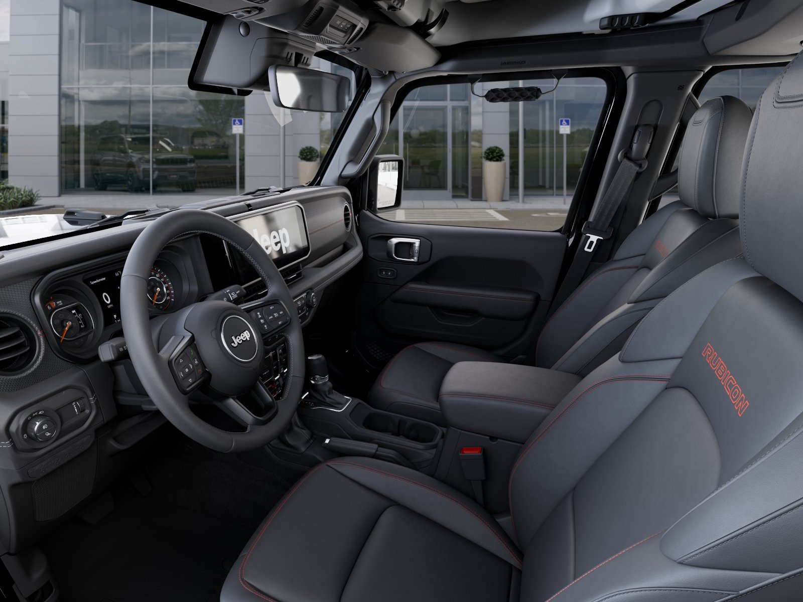 New 2026 Black Clearcoat Jeep Rubicon X image 22