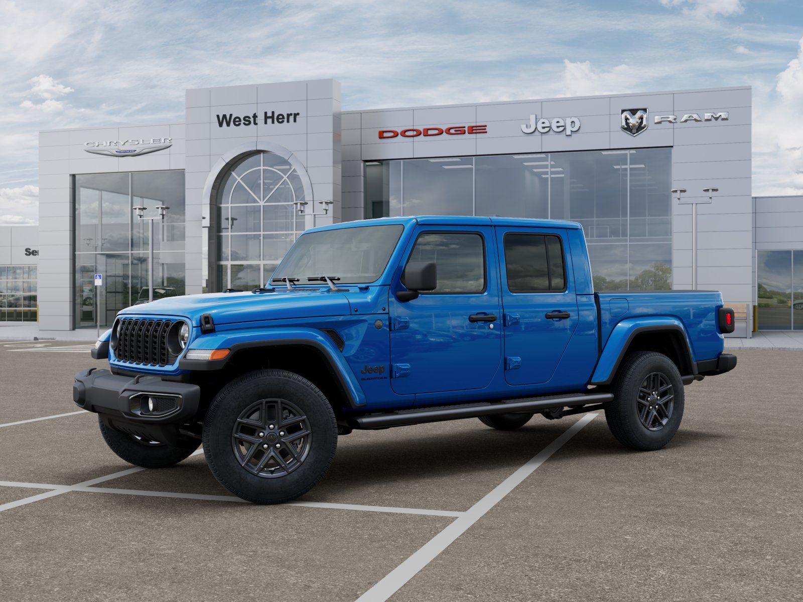 New 2026 Hydro Blue Pearl-Coat Exterior Paint Jeep Sport S image 52