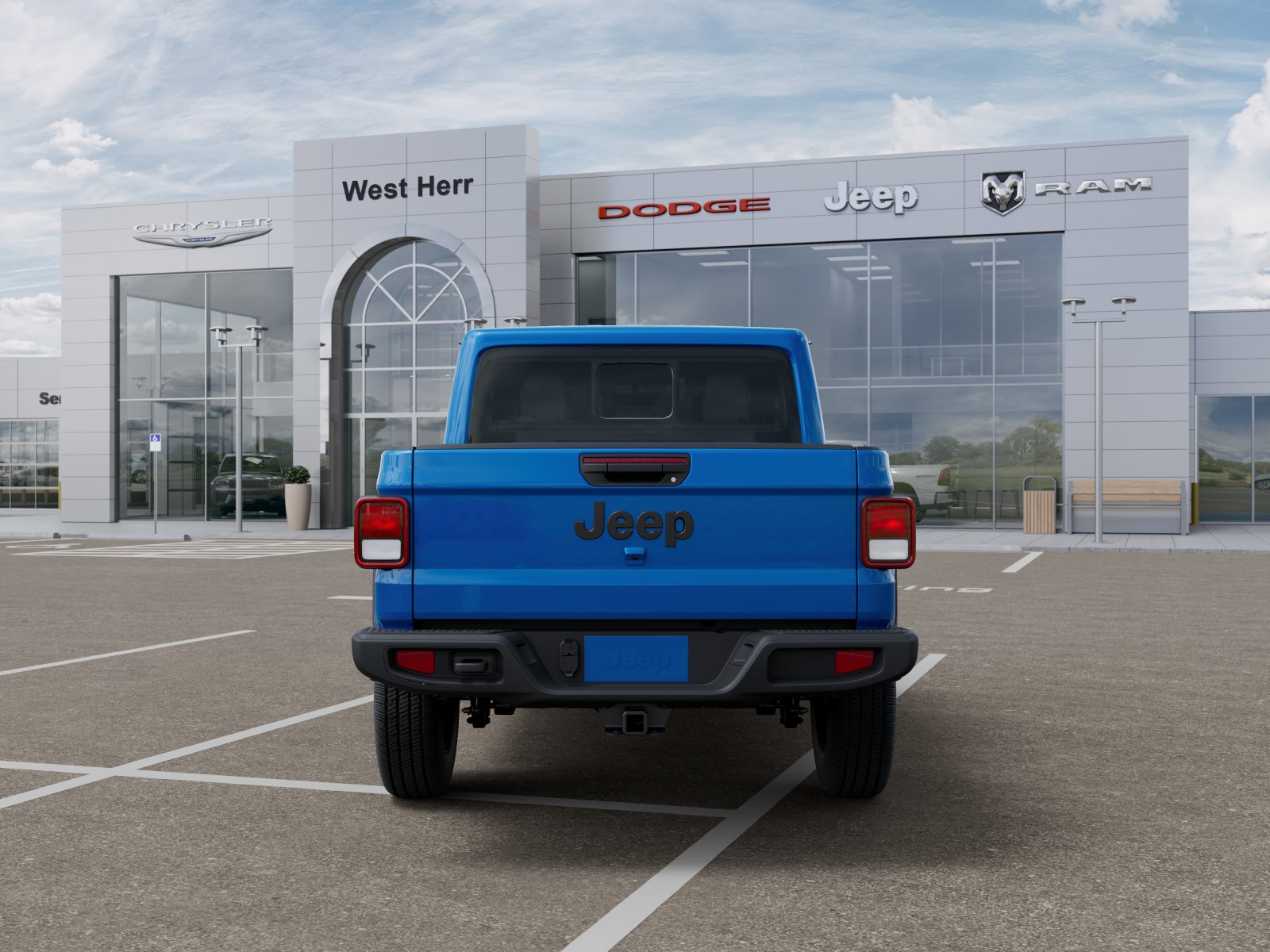 New 2026 Hydro Blue Pearl-Coat Exterior Paint Jeep Sport S image 57