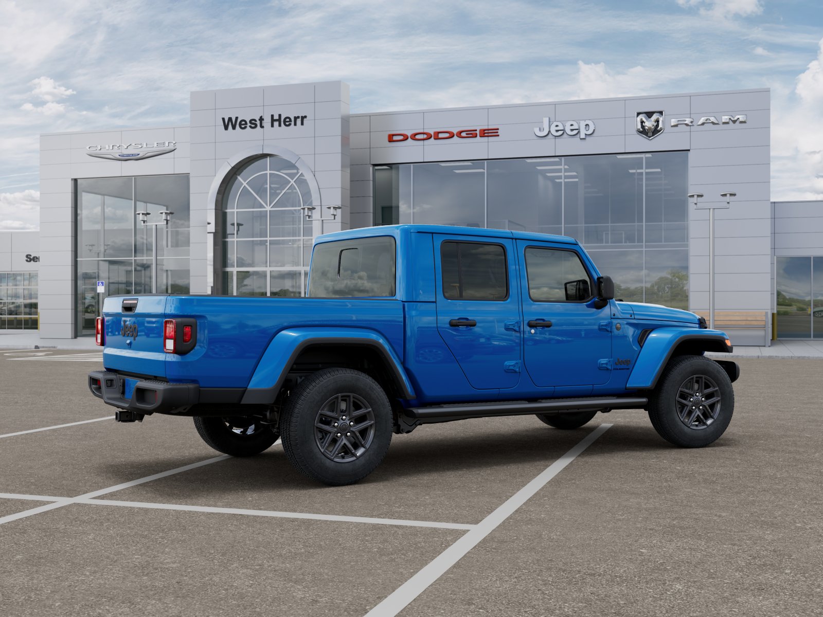 New 2026 Hydro Blue Pearl-Coat Exterior Paint Jeep Sport S image 54