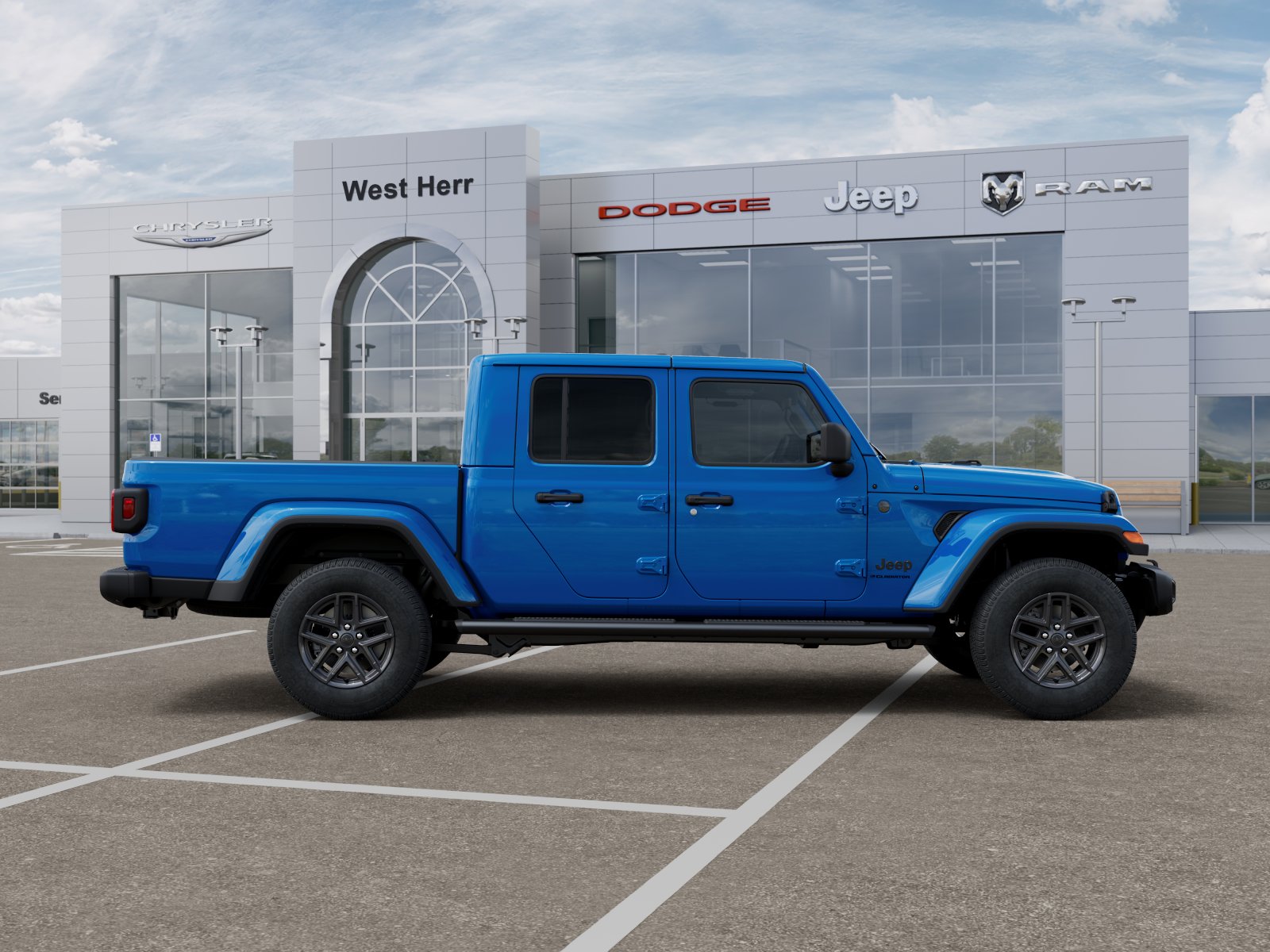 New 2026 Hydro Blue Pearl-Coat Exterior Paint Jeep Sport S image 71