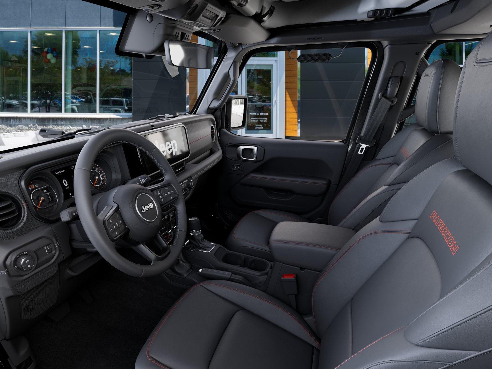 New 2026 Granite Crystal Metallic Clearcoat Jeep Rubicon X image 48