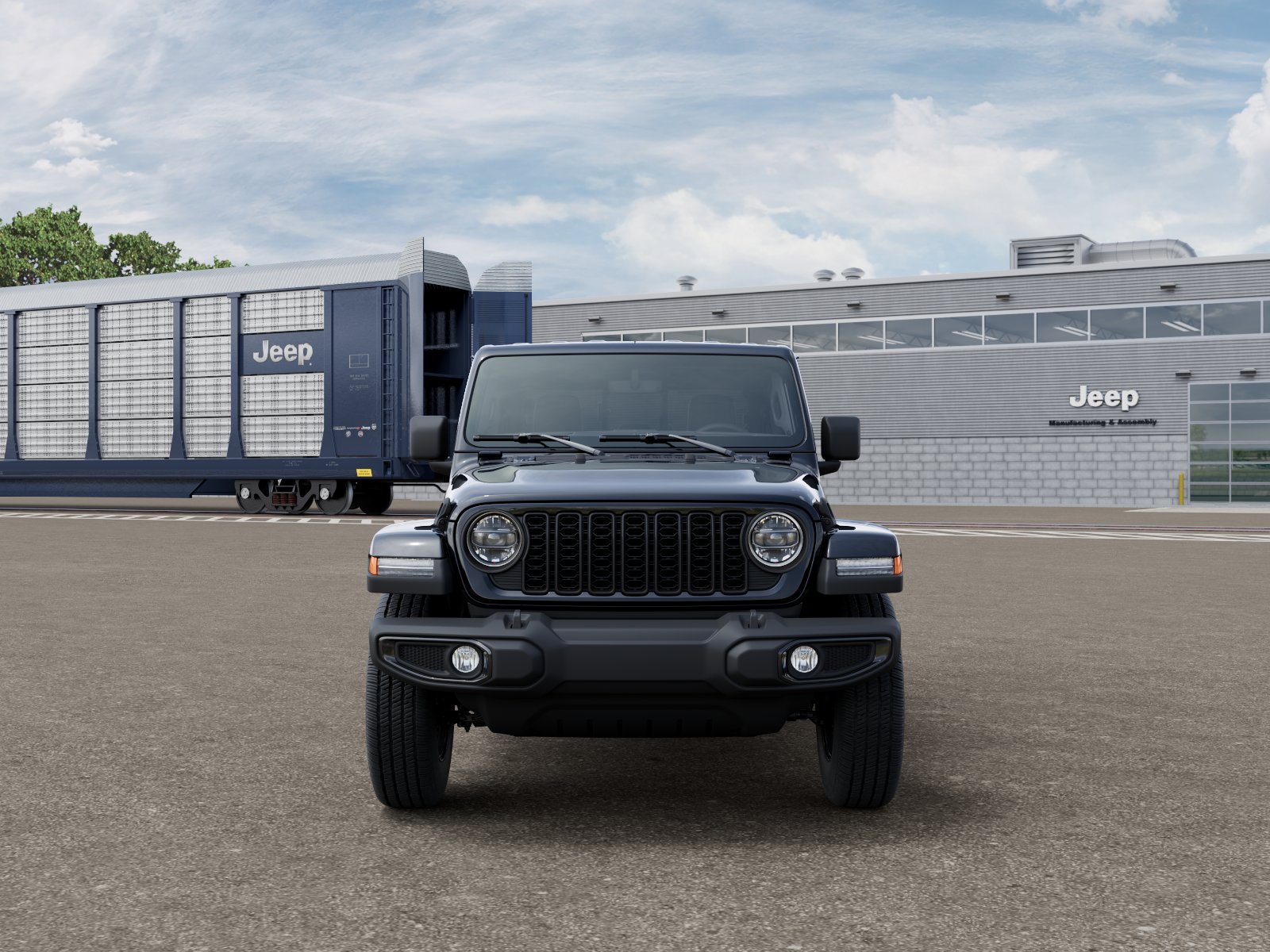 New 2026 Black Clear-Coat Exterior Paint Jeep Sport S image 26