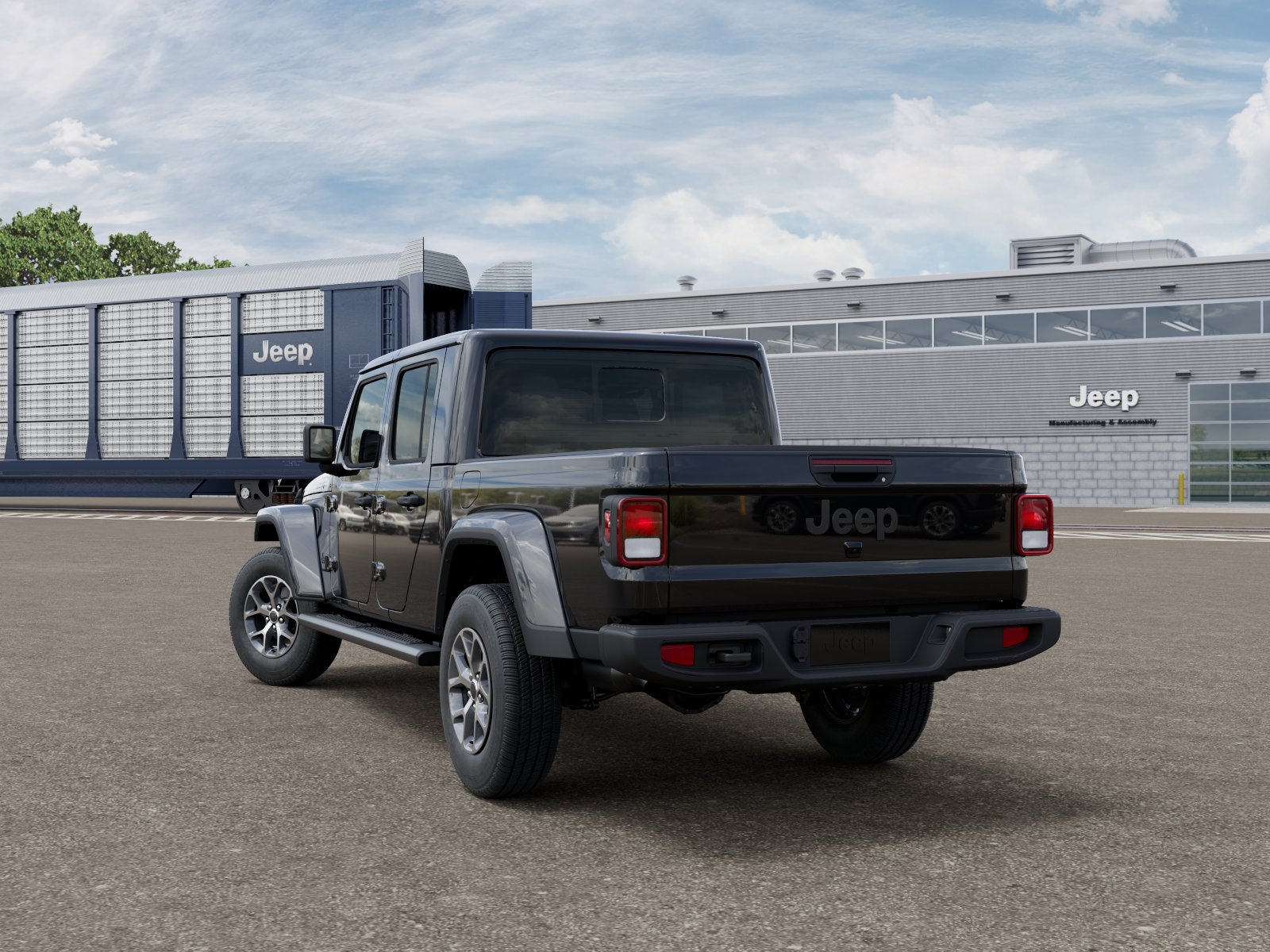 New 2026 Black Clear-Coat Exterior Paint Jeep Sport S image 23