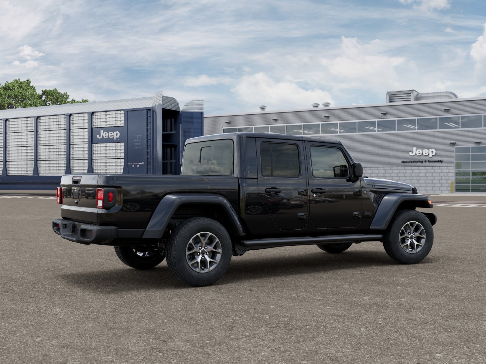 New 2026 Black Clear-Coat Exterior Paint Jeep Sport S image 24
