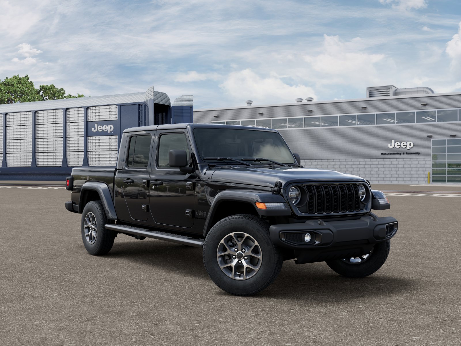 New 2026 Black Clear-Coat Exterior Paint Jeep Sport S image 25