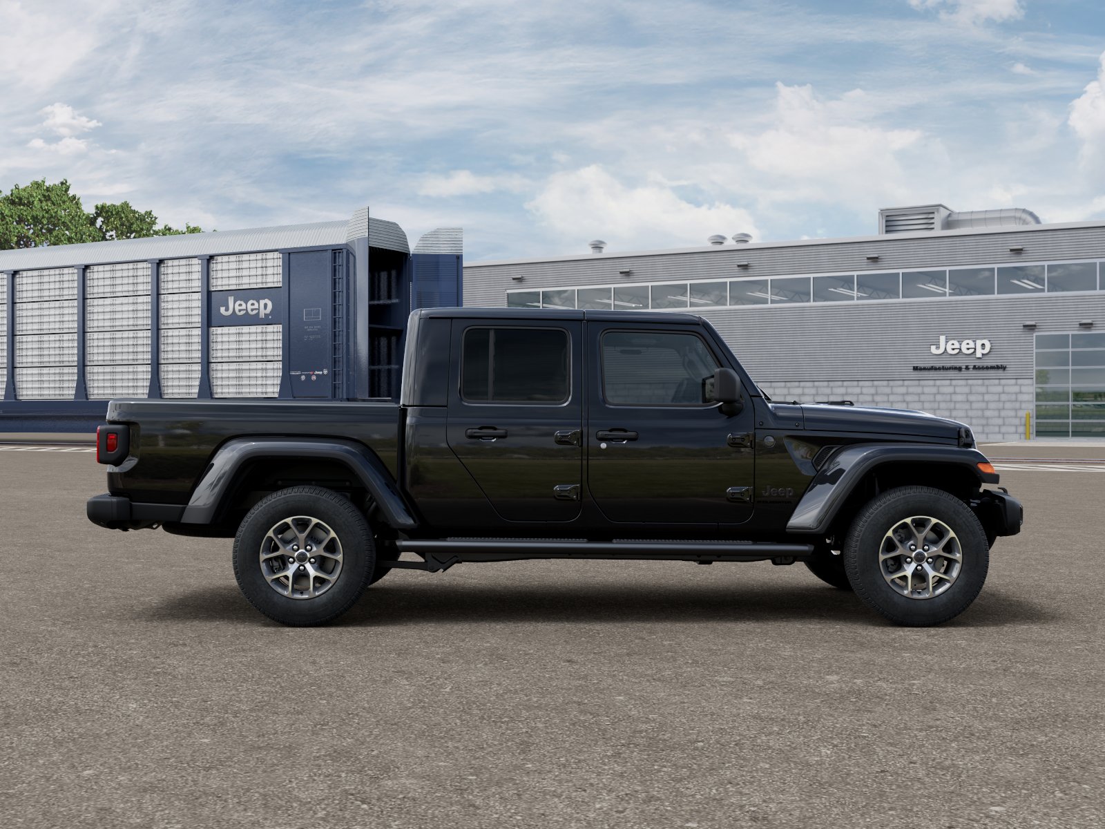 New 2026 Black Clear-Coat Exterior Paint Jeep Sport S image 41
