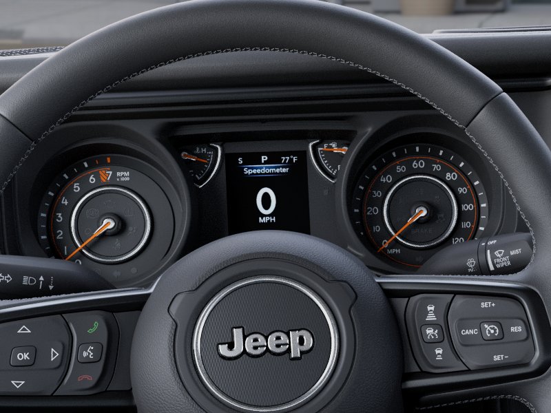 New 2026 Bright White Clear-Coat Exterior Paint Jeep Sahara image 43