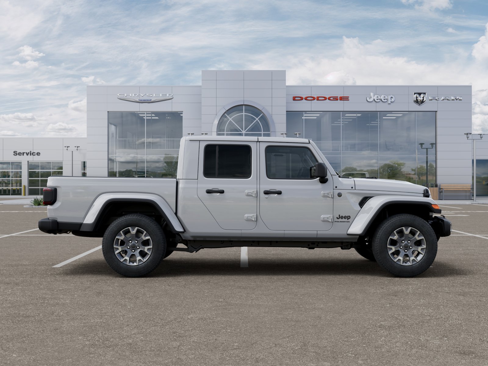 New 2026 Bright White Clear-Coat Exterior Paint Jeep Sahara image 47