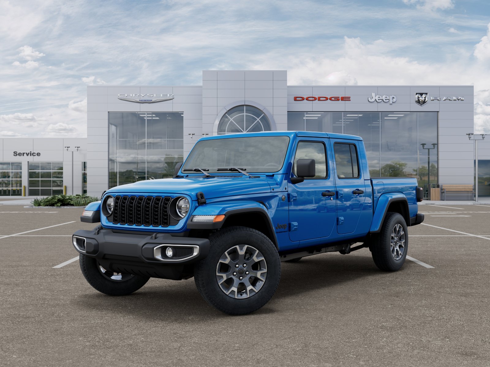 New 2026 Hydro Blue Pearl-Coat Exterior Paint Jeep Sahara image 27