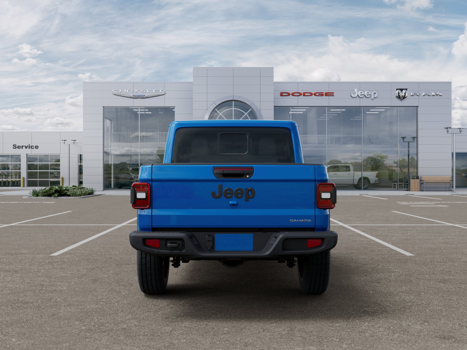 New 2026 Hydro Blue Pearl-Coat Exterior Paint Jeep Sahara image 33