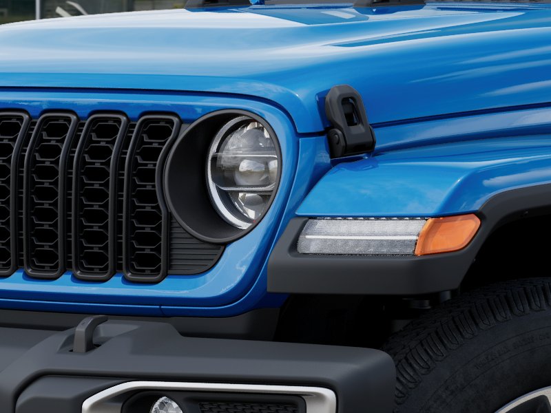 New 2026 Hydro Blue Pearl-Coat Exterior Paint Jeep Sahara image 36