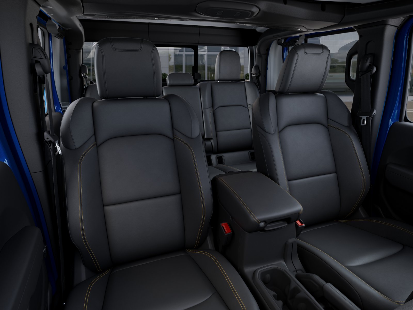 New 2026 Hydro Blue Pearl-Coat Exterior Paint Jeep Sahara image 42