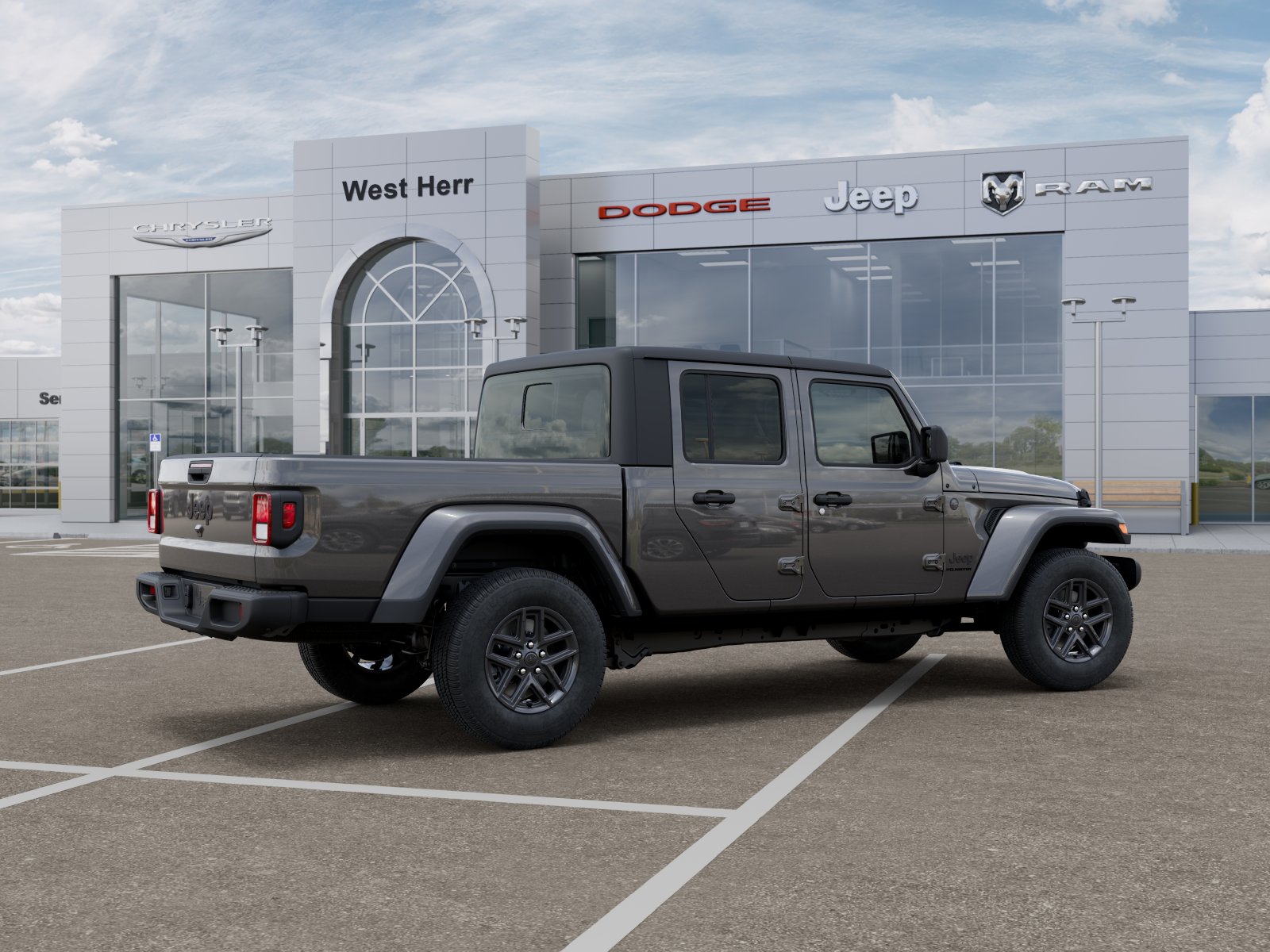 New 2026 Granite Crystal Metallic Clear Jeep Sport S image 4