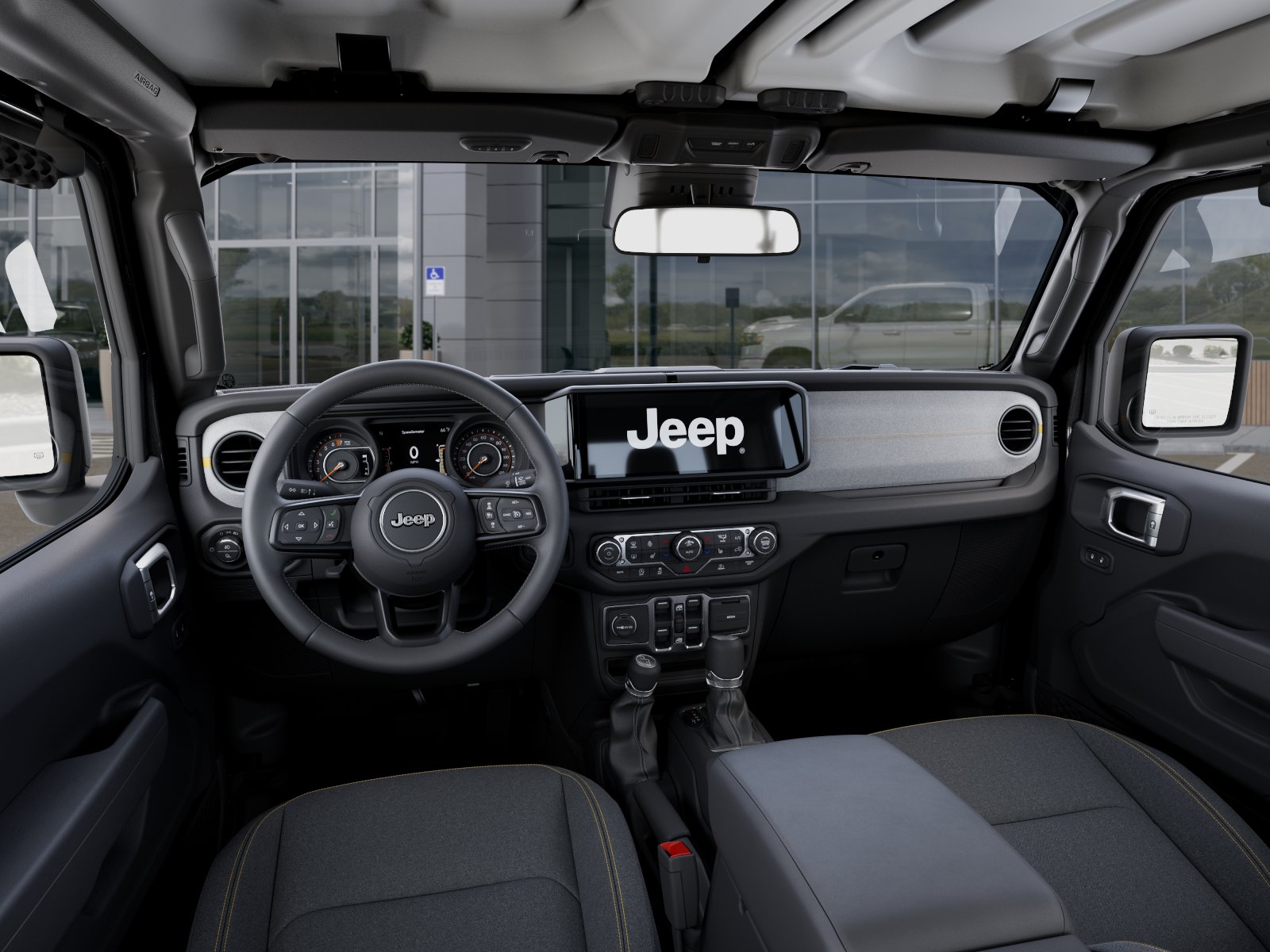 New 2026 Granite Crystal Metallic Clear Jeep Sport S image 14