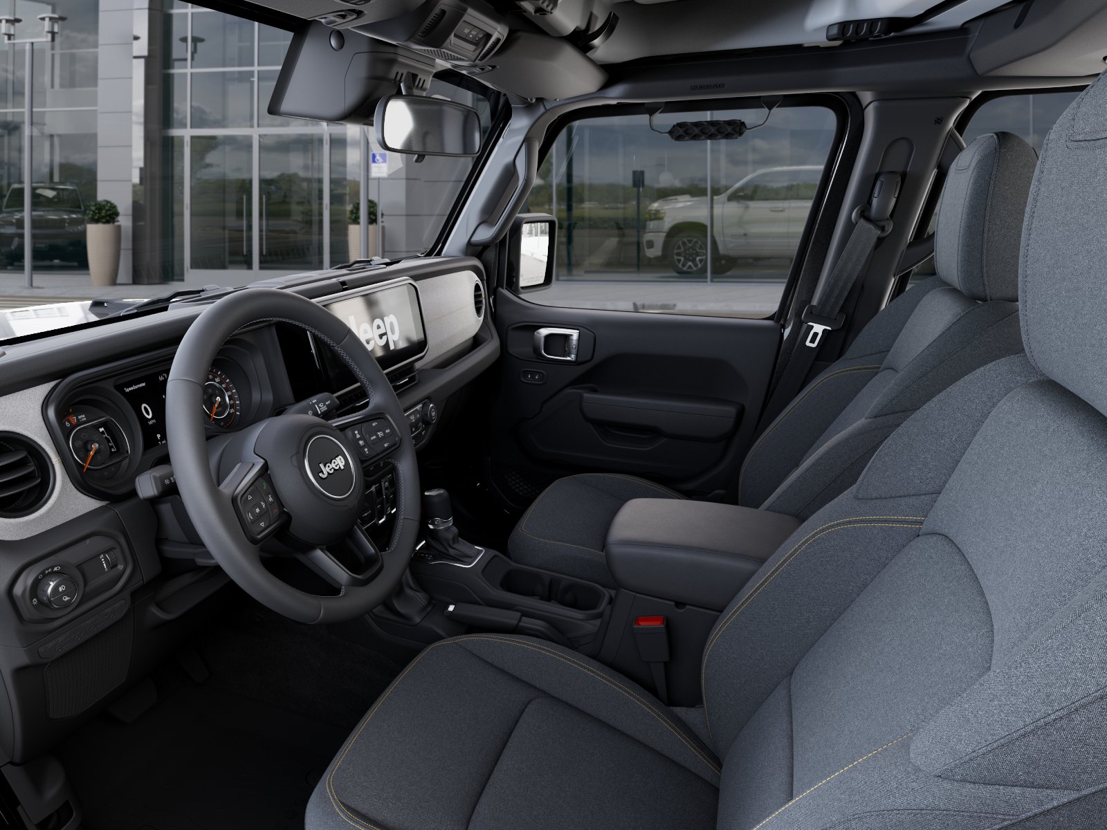 New 2026 Granite Crystal Metallic Clear Jeep Sport S image 22