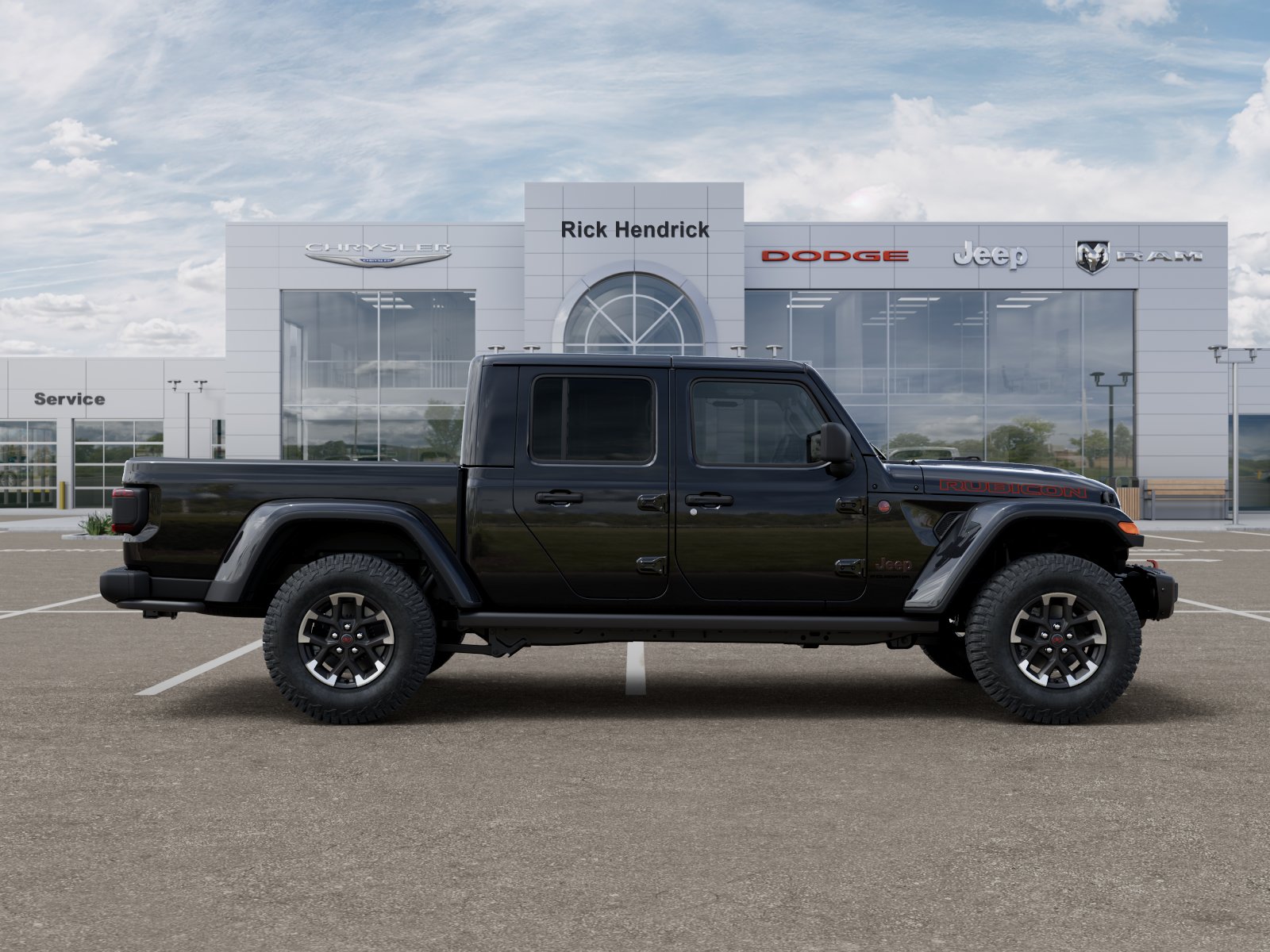 New 2026 Black Clear-Coat Exterior Paint Jeep Rubicon X image 57