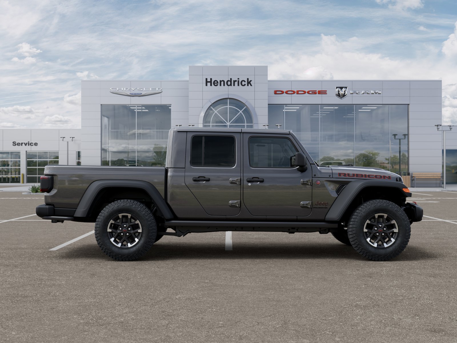 New 2026 Granite Crystal Metallic Clear-Coat Exterior Paint Jeep Rubicon image 55