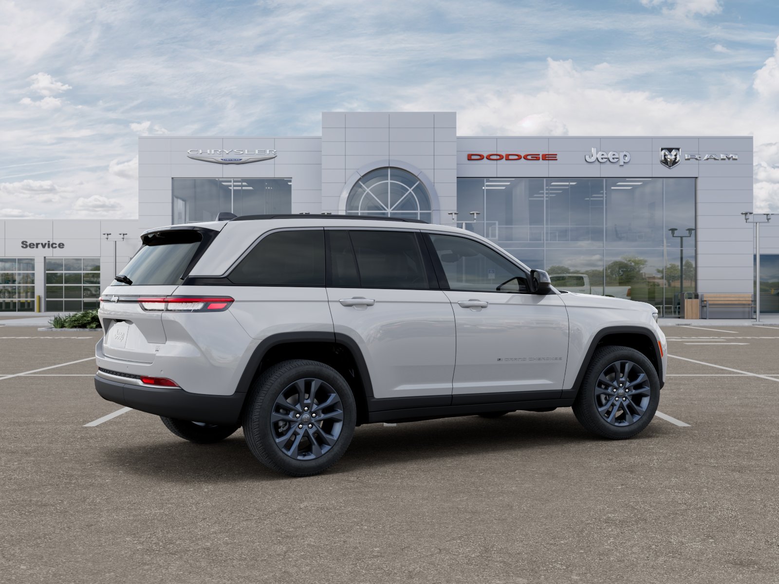 New 2026 Bright White Clear-Coat Exterior Paint Jeep  image 45