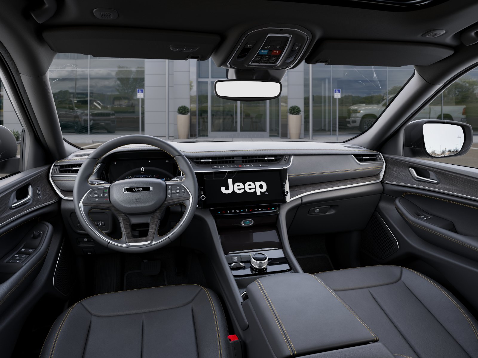 New 2026 Bright White Clear-Coat Exterior Paint Jeep  image 47