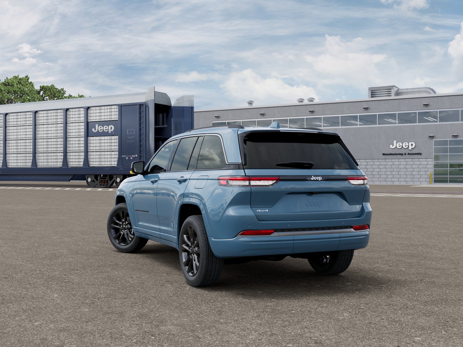 New 2026 Steel Blue Exterior Paint Jeep Limited Reserve image 3
