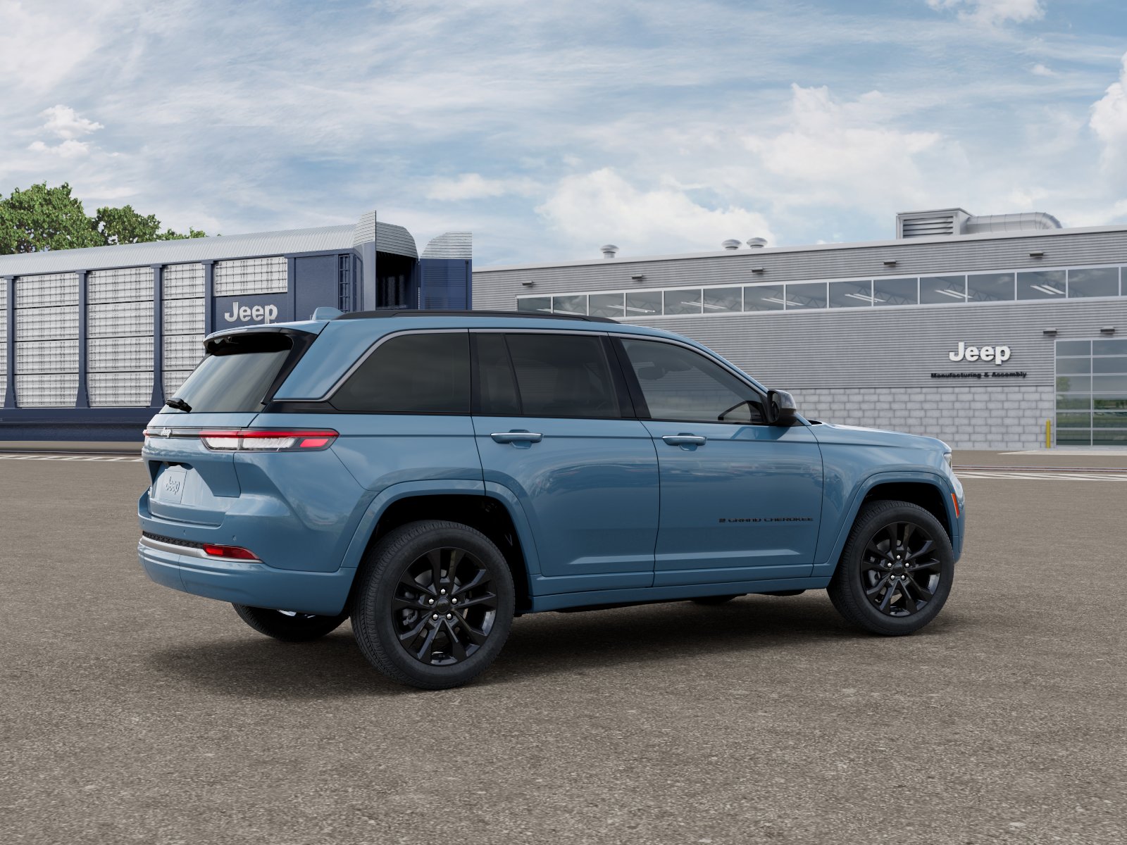 New 2026 Steel Blue Exterior Paint Jeep Limited Reserve image 4