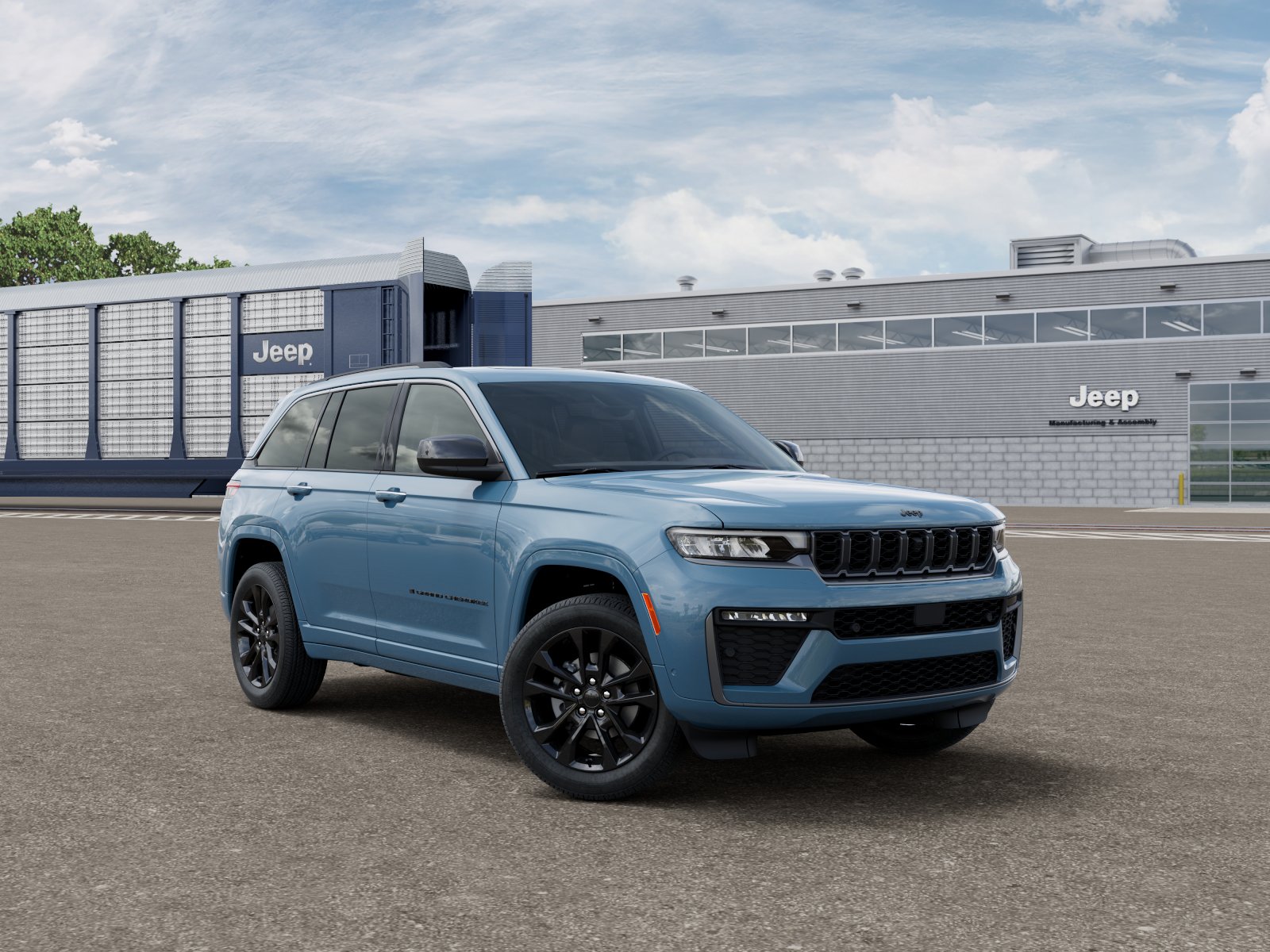 New 2026 Steel Blue Exterior Paint Jeep Limited Reserve image 5