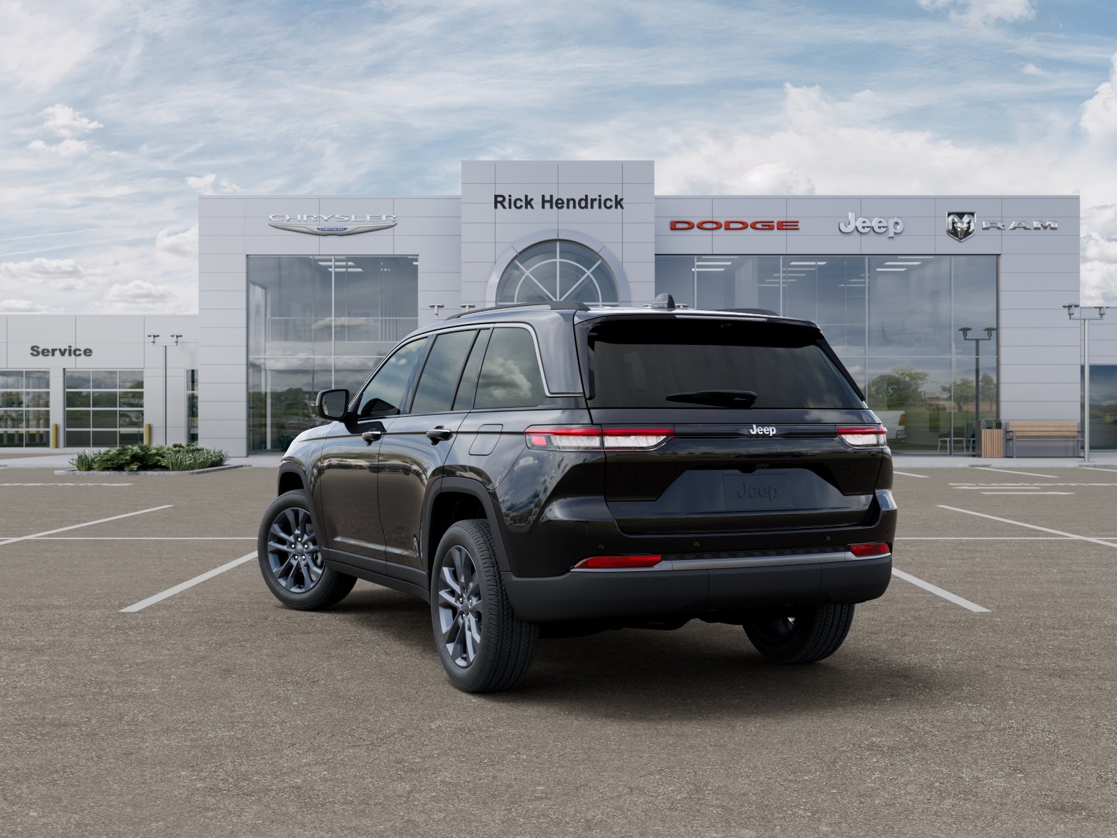 New 2026 Diamond Black Crystal Pearl-Coat Exterior Paint Jeep 85th Anniversary Edition image 31