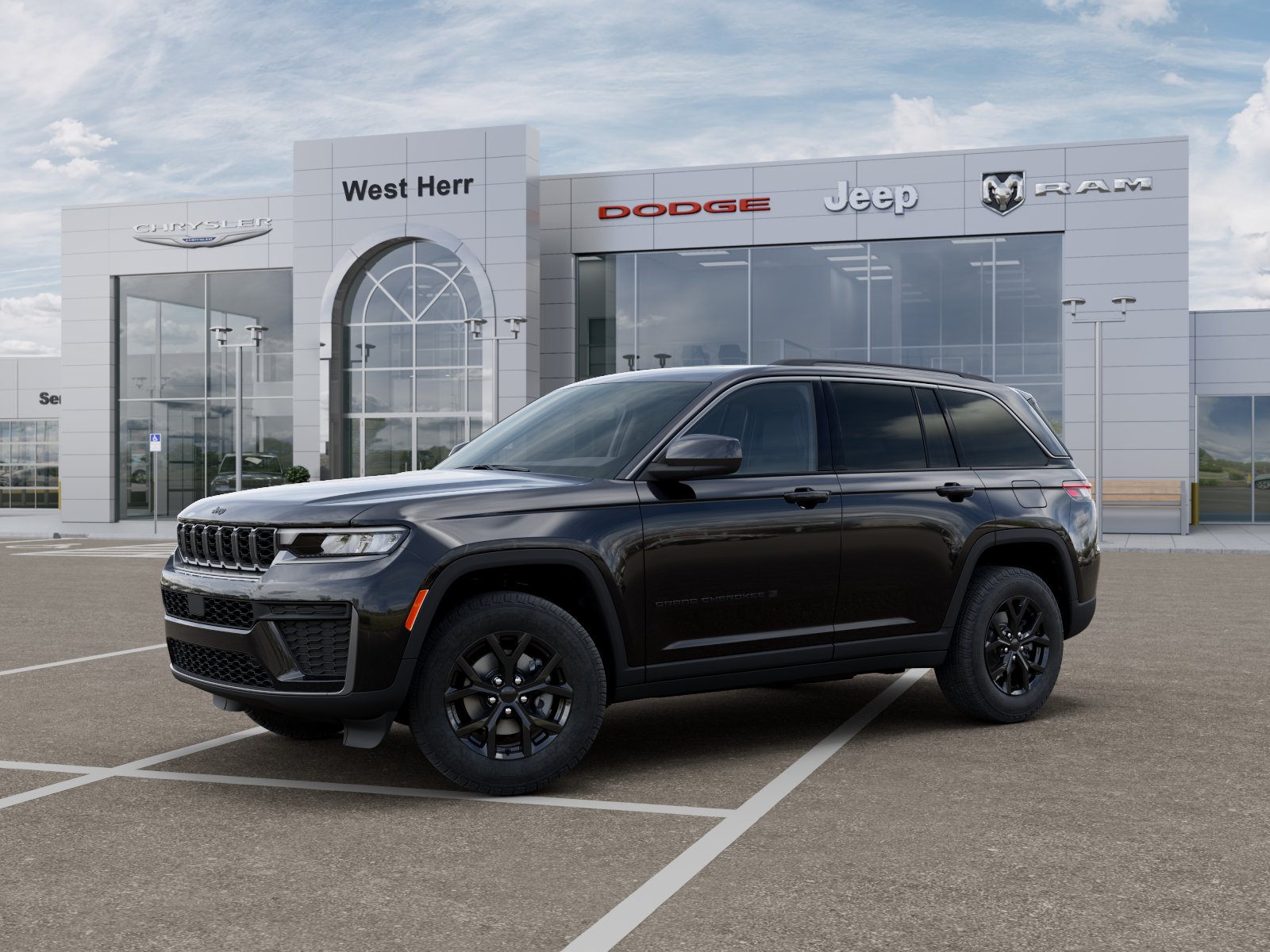 New 2026 Diamond Black Crystal Pearl-Coat Exterior Paint Jeep GRAND CHEROKEE LAREDO ALTITUDE image 102